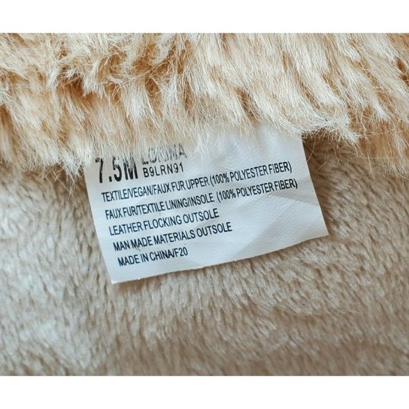 JBU By Jambu Memory Foam Cloth Style Faux Fur Boots Size 7.5 - Picture 5 of 12